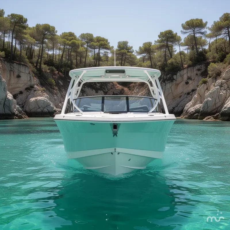 Slide: The Image of Robalo R317 Dual Console 2026 - 1
