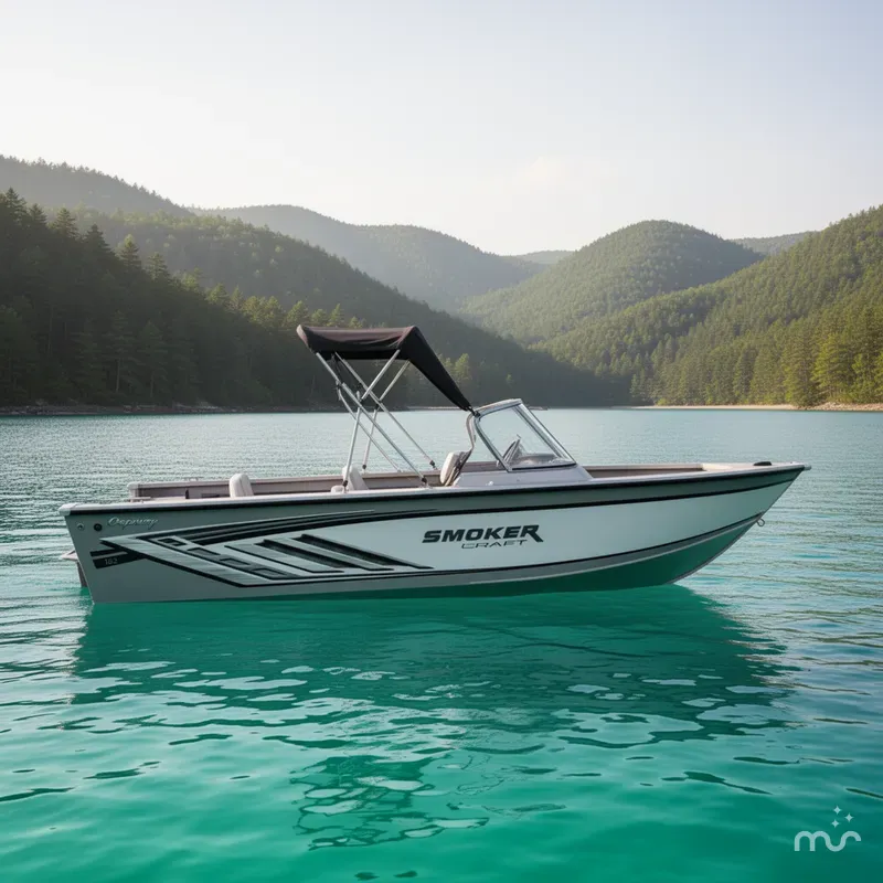 Slide: The Image of Smoker Craft Osprey 162 2025 - 2