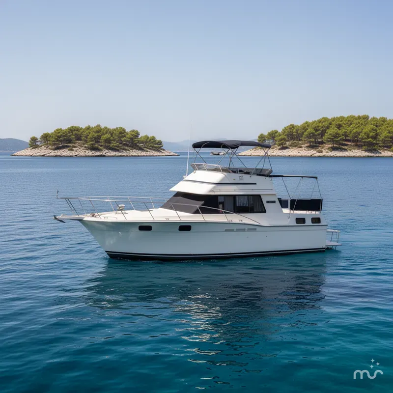 The Image of Carver Yachts 3207 Aft Cabin Motor Yacht 1985 - 0