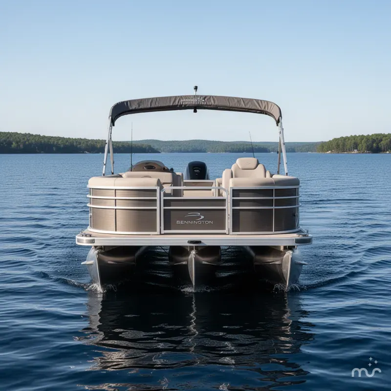 Slide: The Image of Bennington S-One Fishing 20 SF Pontoon 2026 - 1