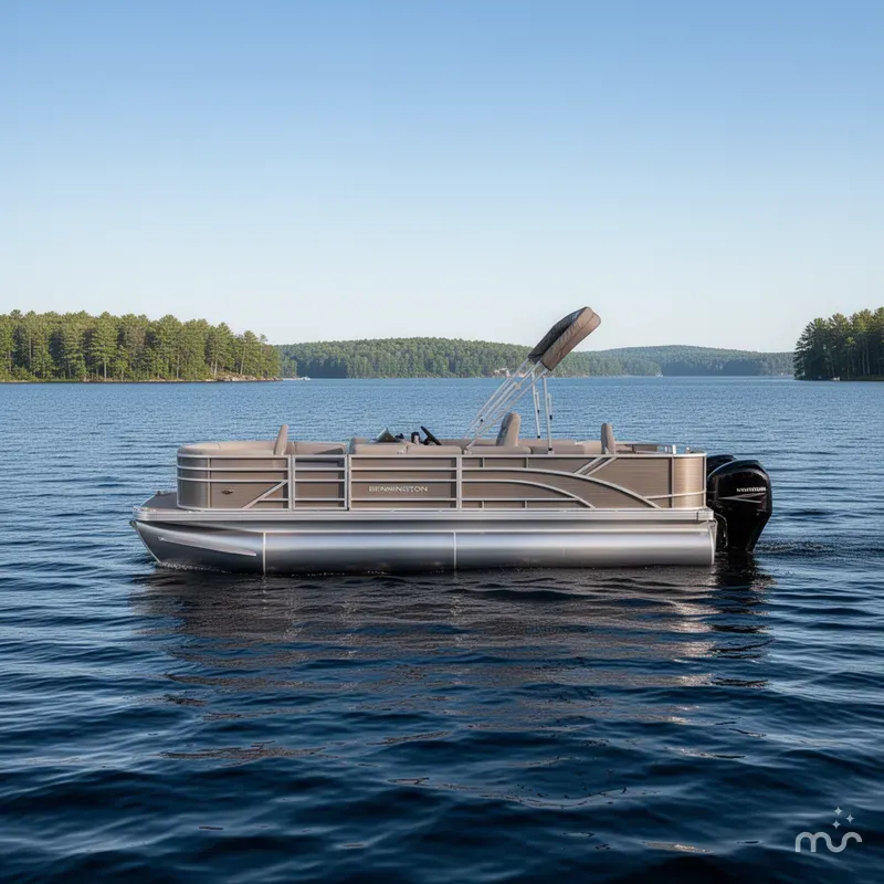 Slide: The Image of Bennington S-One Fishing 20 SF Pontoon 2026 - 2