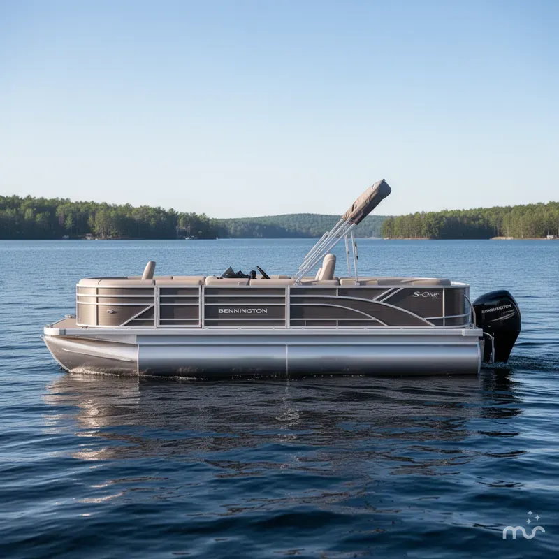 Slide: The Image of Bennington S-One Fishing 20 SF Pontoon 2026 - 0