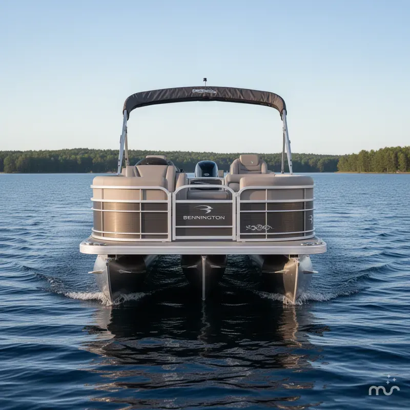 Slide: The Image of Bennington S-One Fishing 20 SF Pontoon 2026 - 1