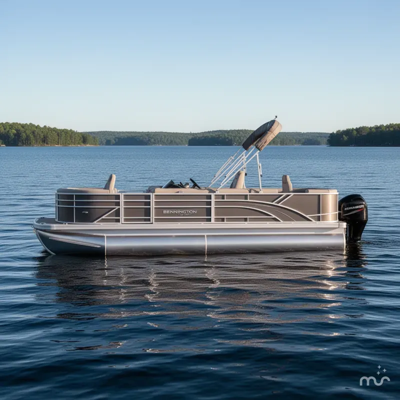 Slide: The Image of Bennington S-One Fishing 20 SF Pontoon 2026 - 2