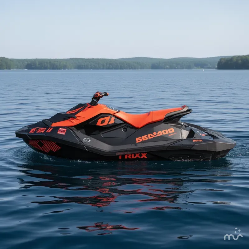 Slide: The Image of Sea-Doo Spark Trixx 2-up Rotax 900 H.O. ACE IBR 2022 - 2