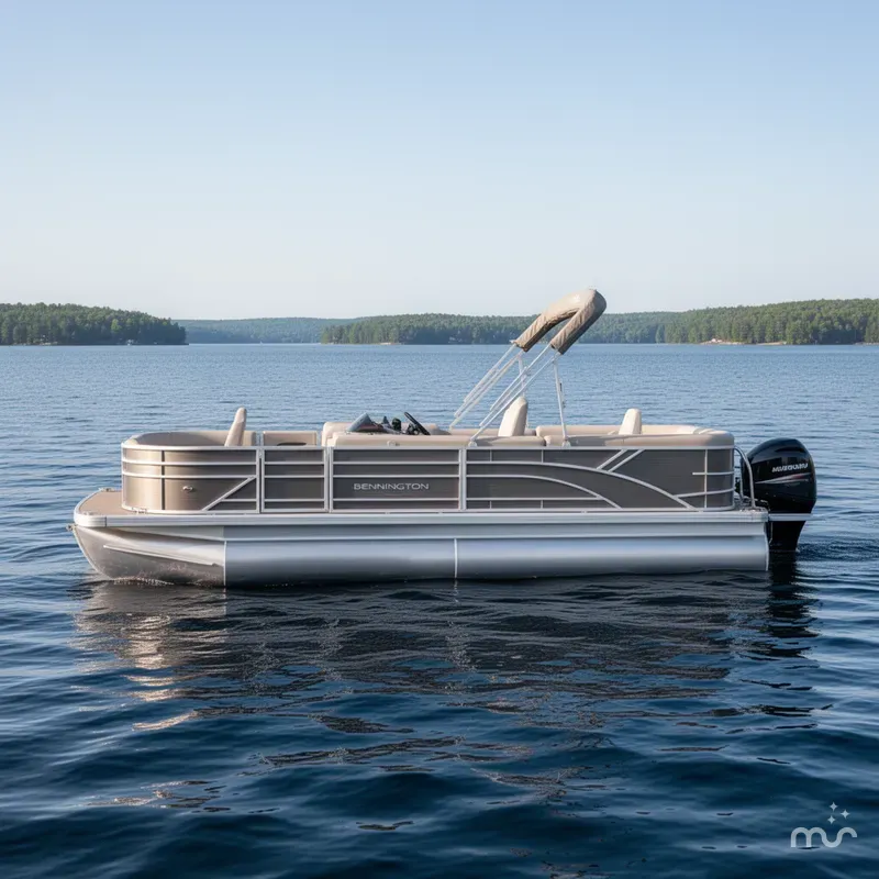 Slide: The Image of Bennington S-One Fishing 20 SF Pontoon 2026 - 0