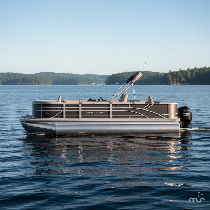 Slide: The Image of Bennington S-One Fishing 20 SF Pontoon 2026 - 2