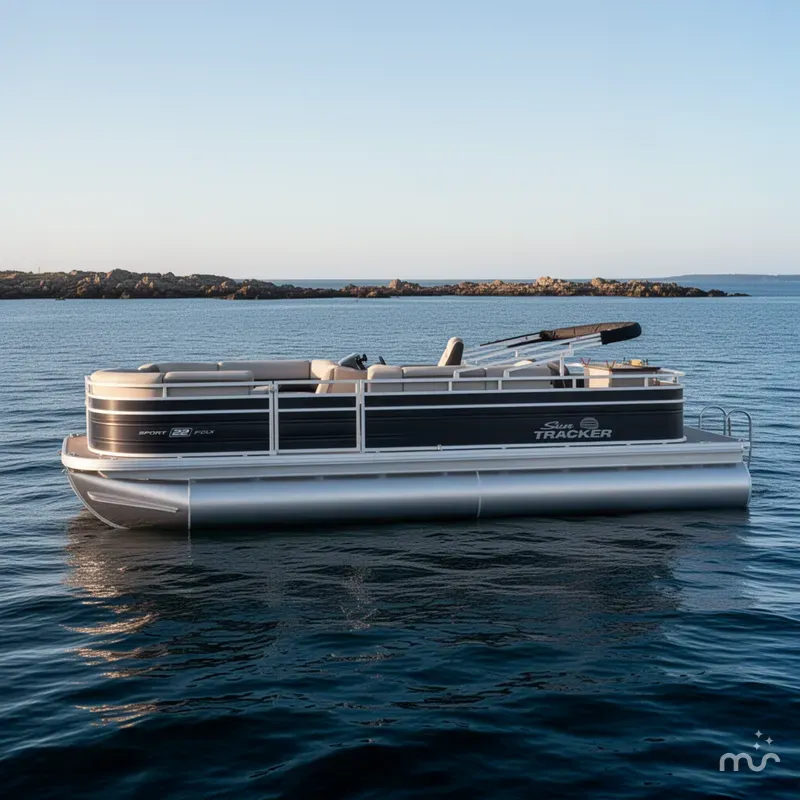 Slide: The Image of Sun Tracker SportFish 22 DLX 2026 - 2