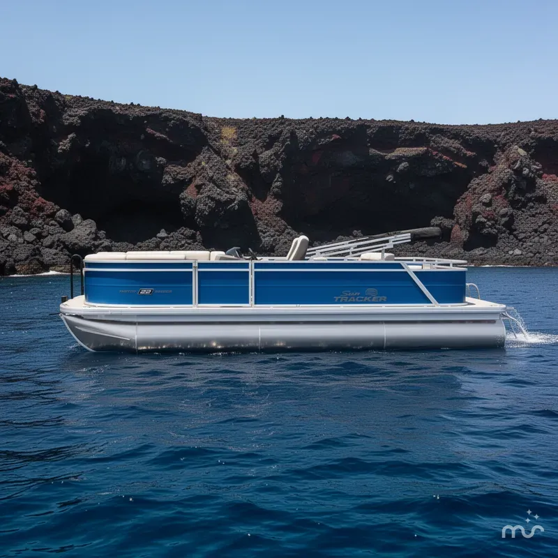Slide: The Image of Sun Tracker Party Barge 22 RF XP3 2026 - 2