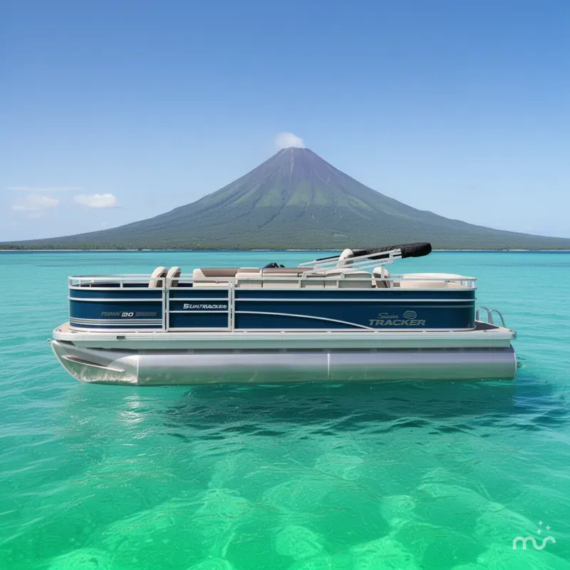 Slide: The Image of Sun Tracker Fishin' Barge 20 DLX 2026 - 2