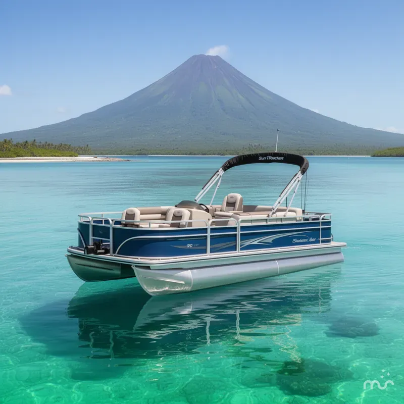 Slide: The Image of Sun Tracker Fishin' Barge 20 DLX 2026 - 4