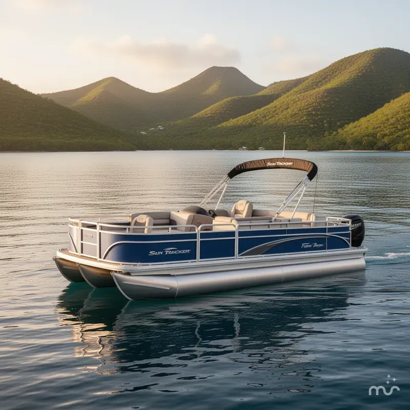The Image of Sun Tracker Fishin' Barge 20 DLX 2026 - 0