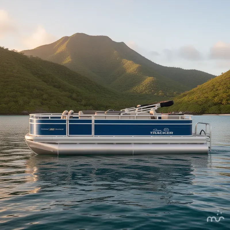 Slide: The Image of Sun Tracker Fishin' Barge 20 DLX 2026 - 2