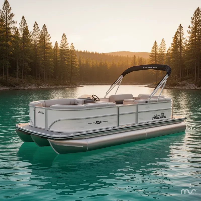 The Image of Sun Tracker Party Barge 20 DLX 2026 - 0
