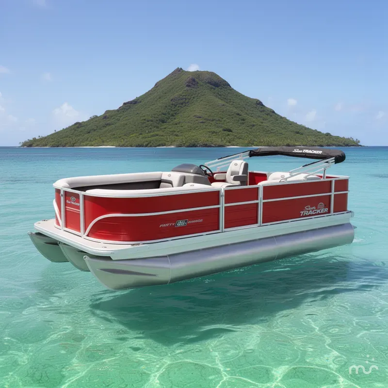 The Image of Sun Tracker Party Barge 18 DLX 2026 - 0