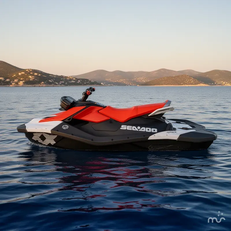 Slide: The Image of Sea-Doo Spark Trixx for 3 iBR and Audio in option 2026 - 2