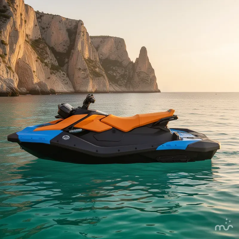 Slide: The Image of Sea-Doo Spark Trixx for 3 iBR and Audio in option 2026 - 2