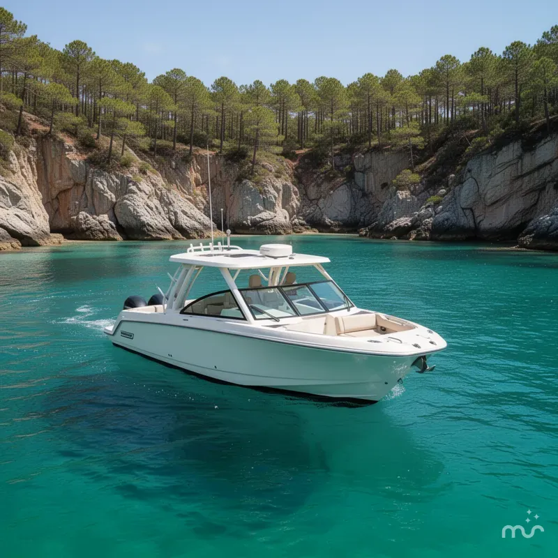 Slide: The Image of Boston Whaler 320 Vantage 2020 - 2