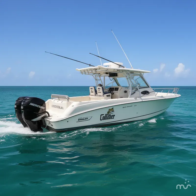 Slide: The Image of Boston Whaler 320 Outrage Cuddy Cabin 2006 - 0