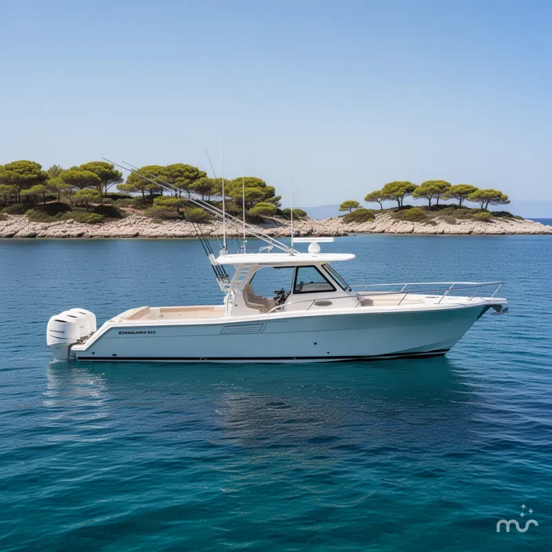 Slide: The Image of Everglades 435 Center Console 2018 - 2