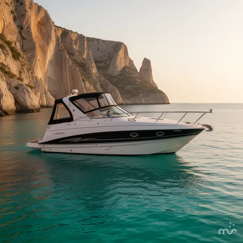 The Image of Larson Cabrio 330 Day Cruiser 2009 - 0