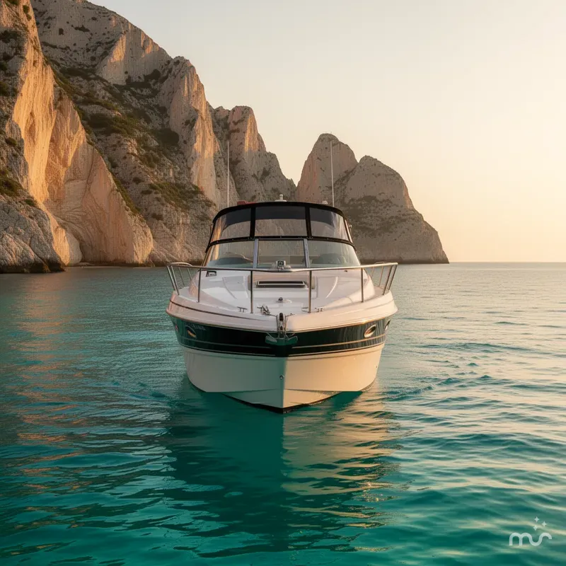 Slide: The Image of Larson Cabrio 330 Day Cruiser 2009 - 1