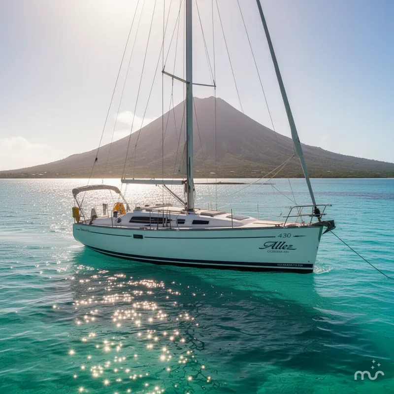 Slide: The Image of Beneteau Oceanis 430 1990 - 1