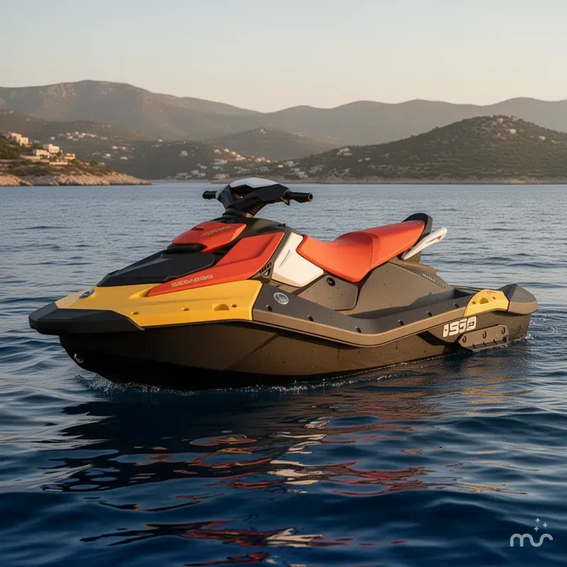 Slide: The Image of Sea-Doo Spark for 3 90 hp Convenience package with iBR 2026 - 2