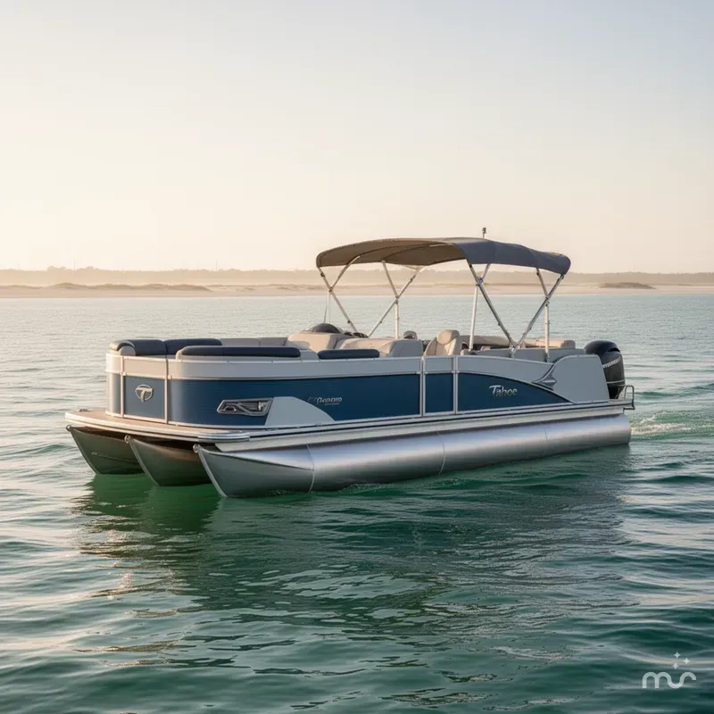 Slide: The Image of Tahoe Cascade Platinum Quad Lounger 23' 2020 - 0