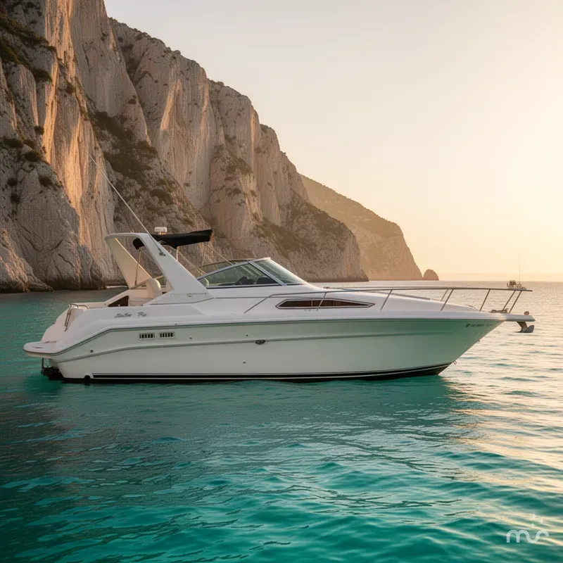 Slide: The Image of Sea Ray 330 Express 1993 - 2