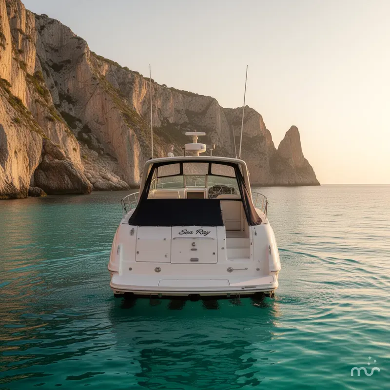 Slide: The Image of Sea Ray 330 Express 1993 - 3