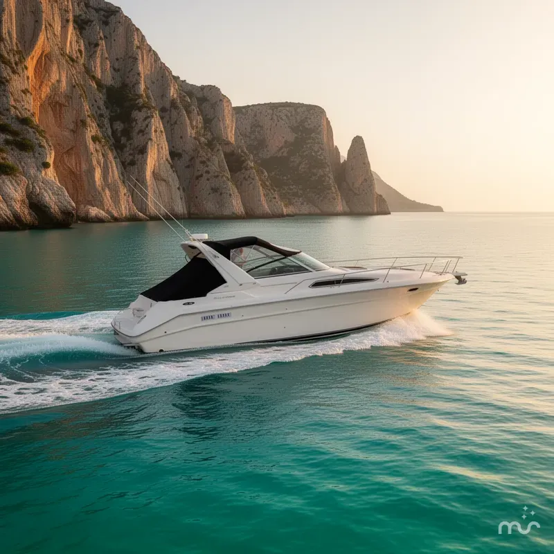Slide: The Image of Sea Ray 330 Express 1993 - 4
