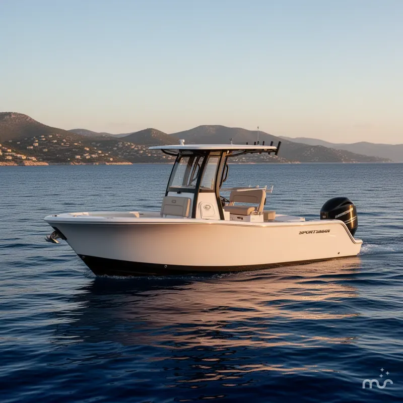 Slide: The Image of Sportsman Open 232 Center Console 2026 - 2