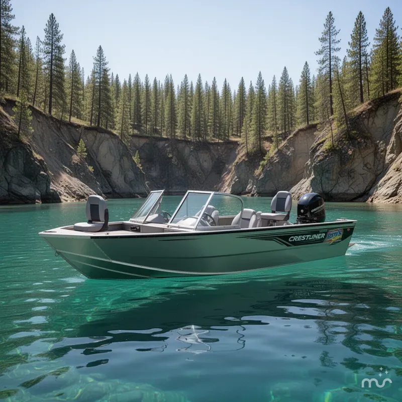 The Image of Crestliner 1750 Fish Hawk WT JS 2026 - 0
