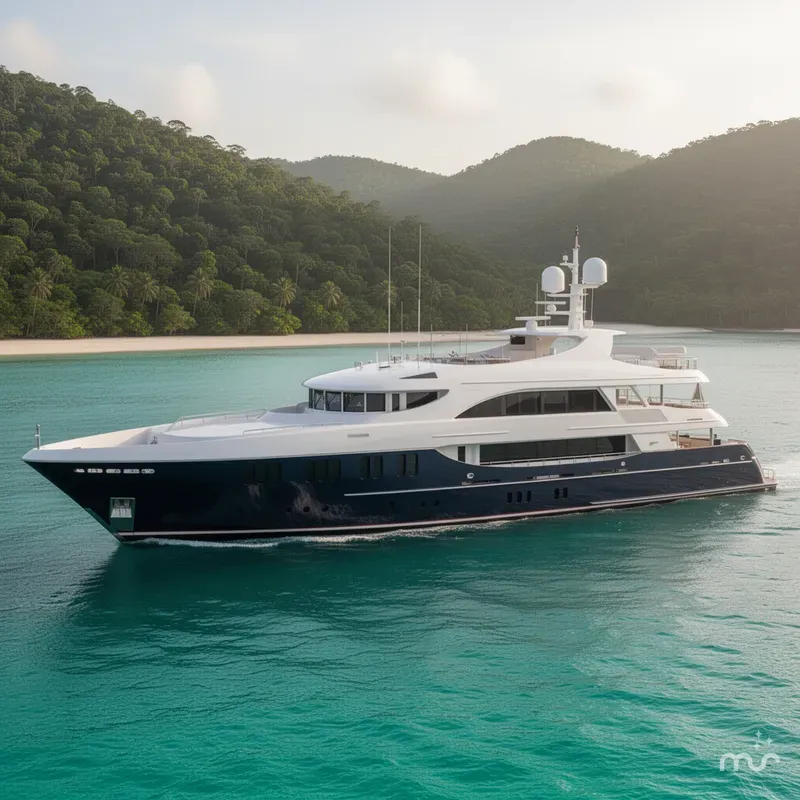 Slide: The Image of Trinity Tri-Deck Motor Yacht 2006 - 2