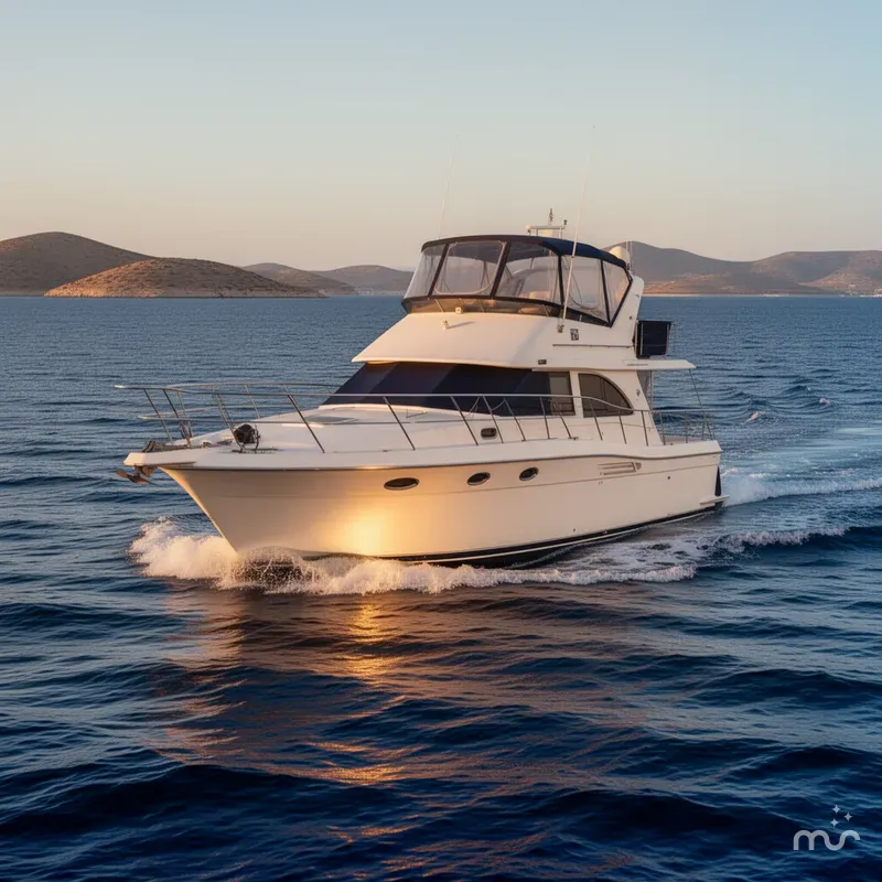 The Image of Carver Yachts 355 Aft Cabin Motor Yacht 1995 - 0