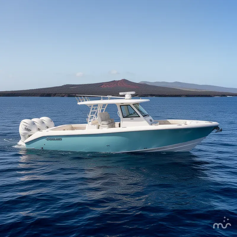 The Image of Everglades 395 Center Console 2026 - 0