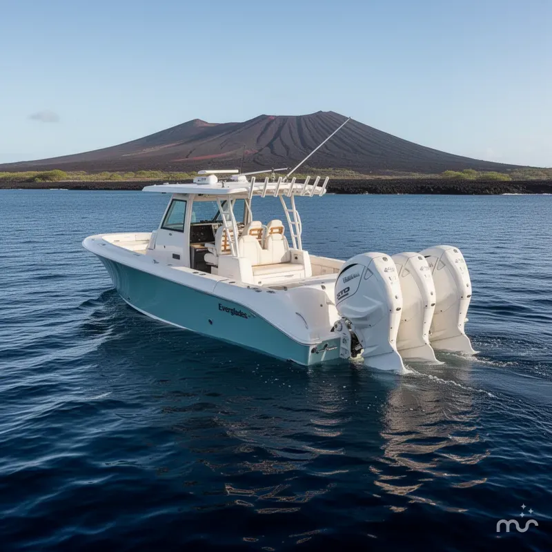 Slide: The Image of Everglades 395 Center Console 2026 - 3