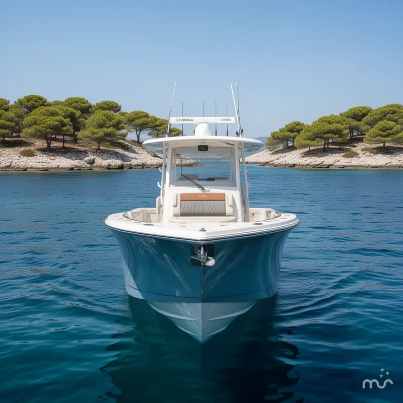 Slide: The Image of Cobia 350 Center Console 2026 - 1