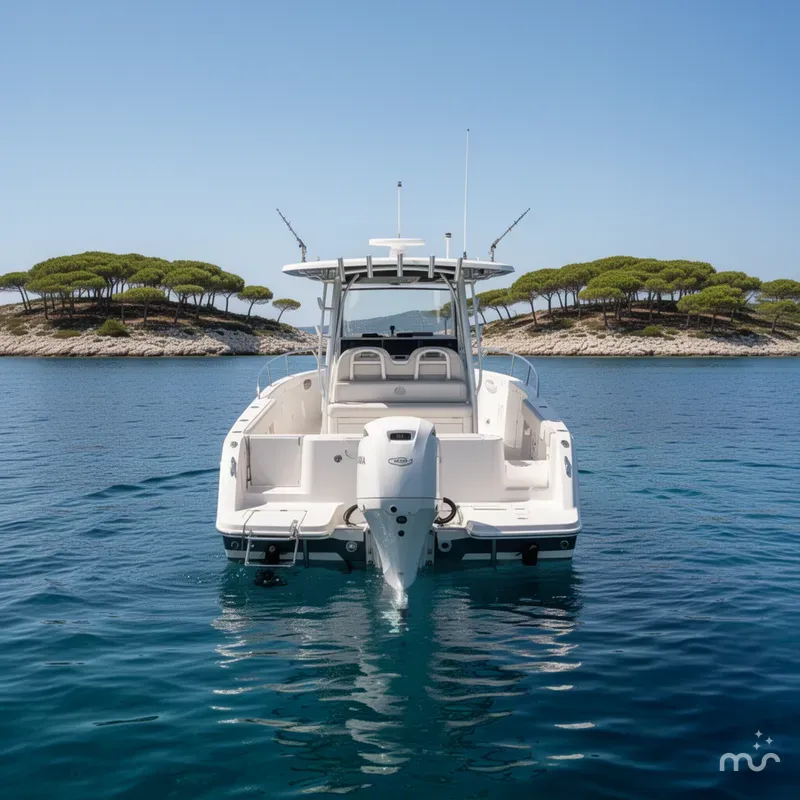Slide: The Image of Cobia 350 Center Console 2026 - 3