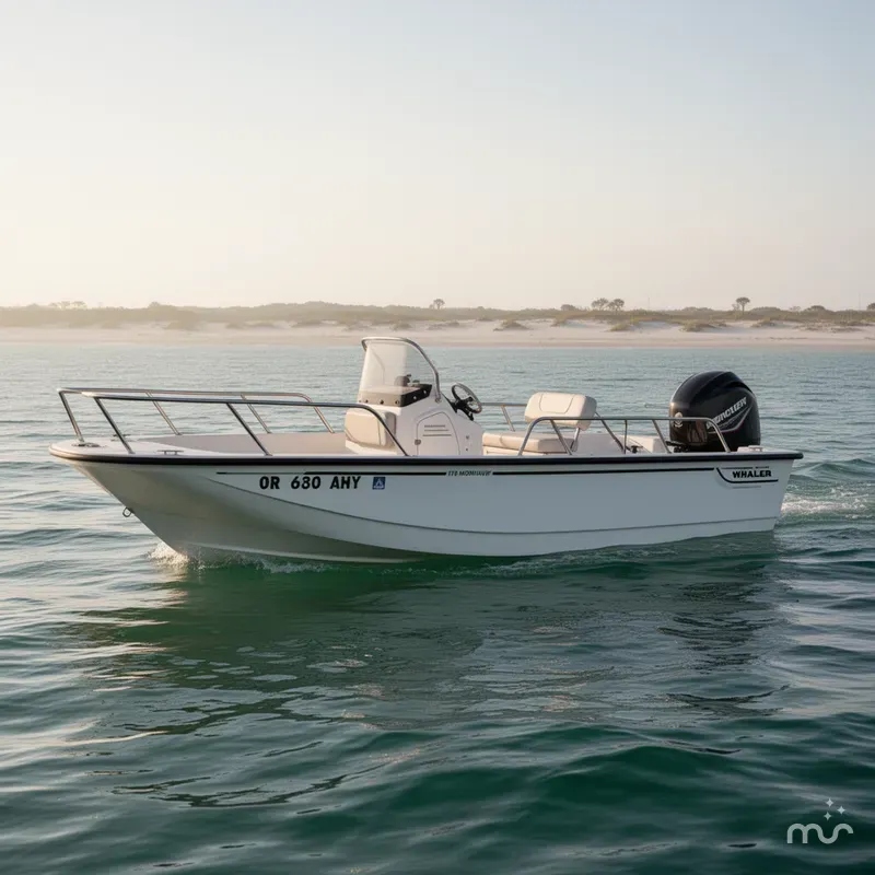Slide: The Image of Boston Whaler 170 Montauk 2023 - 0