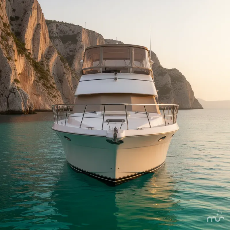 Slide: The Image of Carver Yachts 356 Aft Cabin Motor Yacht 2000 - 1
