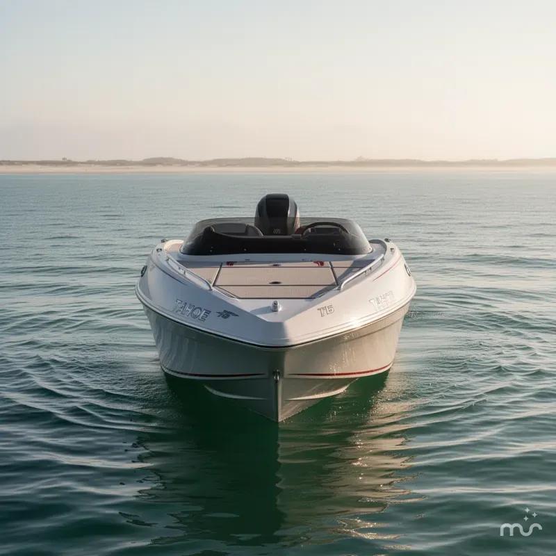 Slide: The Image of Tahoe T16 Mercury 75 only 27 hours w/ Trailer 2022 - 3