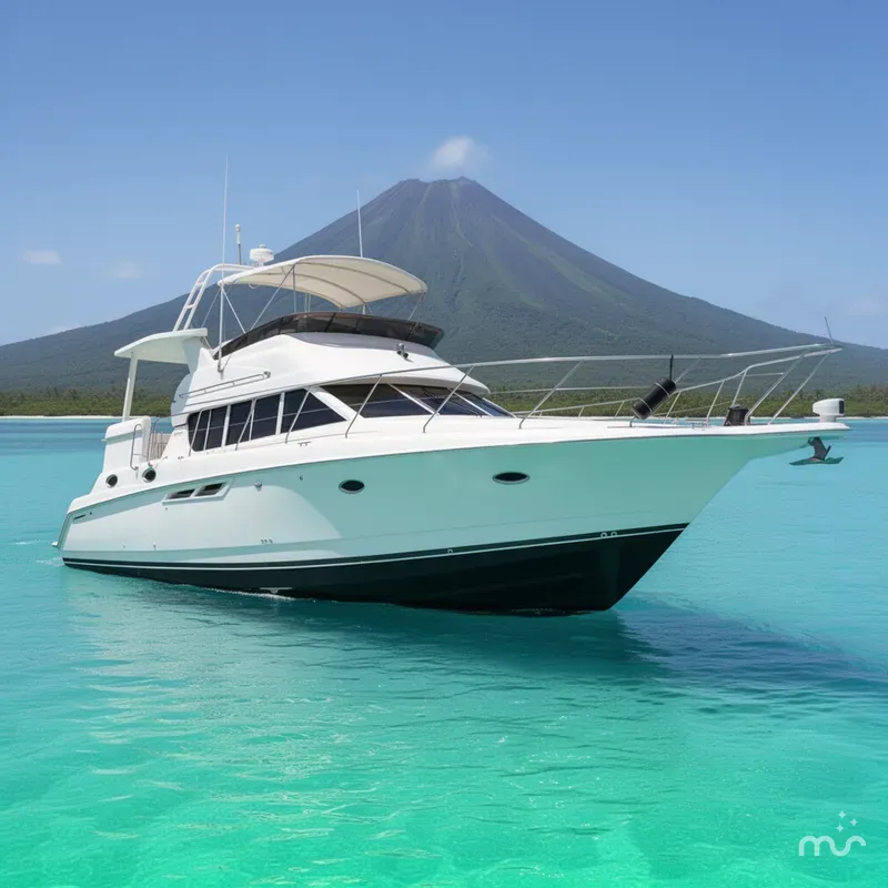 Slide: The Image of Silverton 442 Motor Yacht 1996 - 2