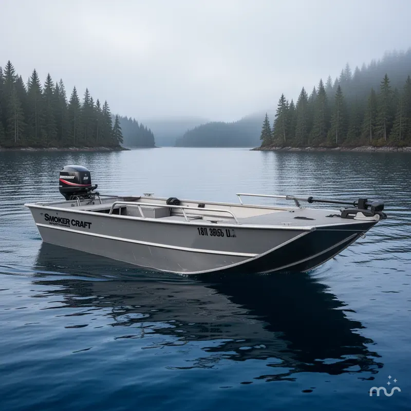 Slide: The Image of Smoker Craft Sportsman 1860 DLX 2002 - 2