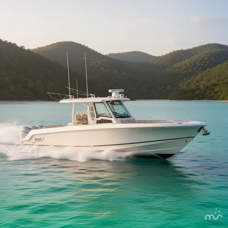Slide: The Image of Boston Whaler 380 Outrage 2018 - 4