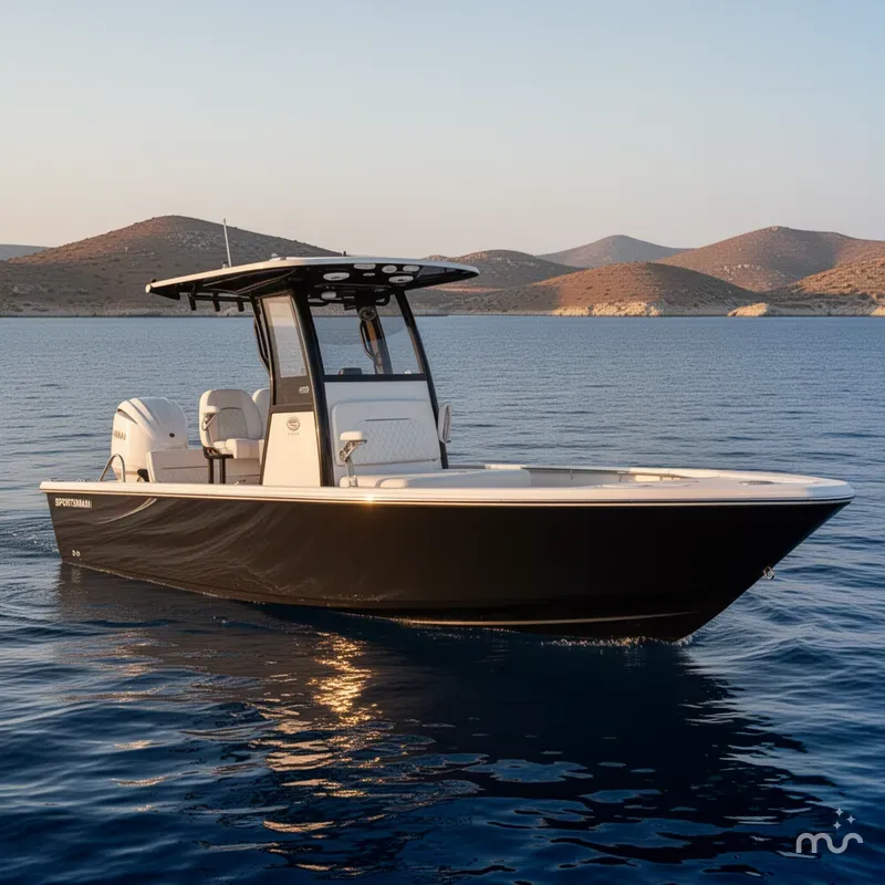 Slide: The Image of Sportsman Masters 247OE Bay Boat 2026 - 2