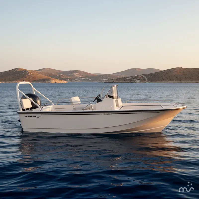 Slide: The Image of Boston Whaler 170 Montauk 2026 - 2