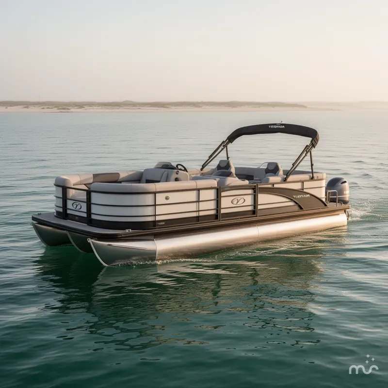 Slide: The Image of Veranda Vista Series TRITOON 200HP YAMAHA 2026 - 0