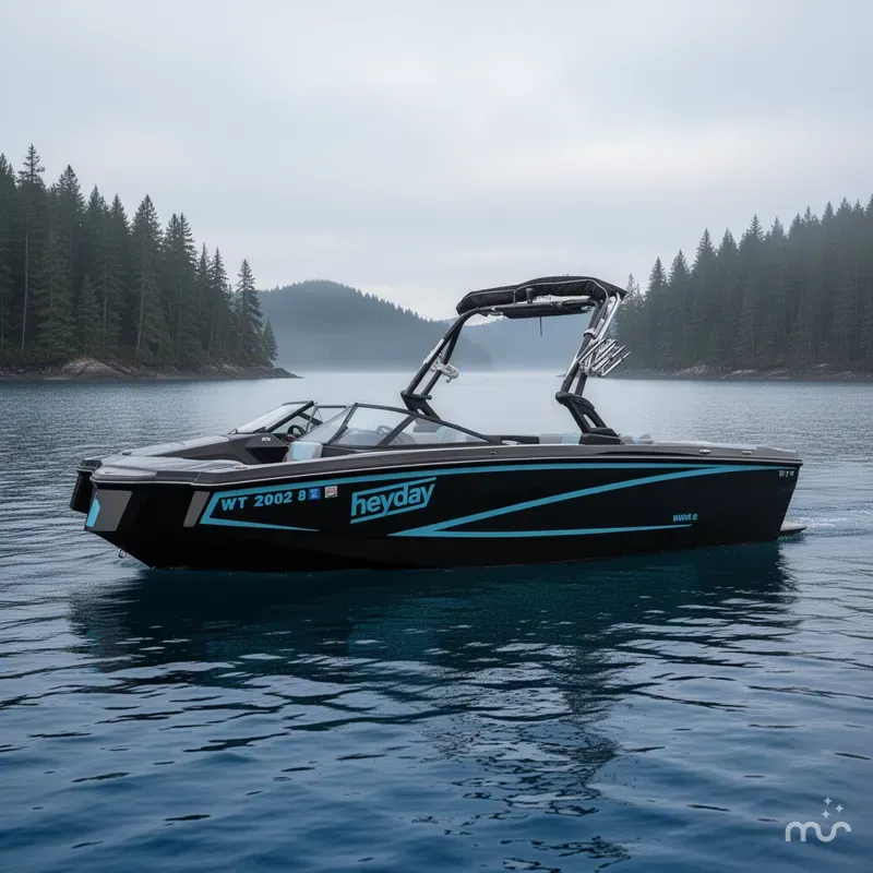 Slide: The Image of Heyday Wake Boats WT-2 2018 - 2